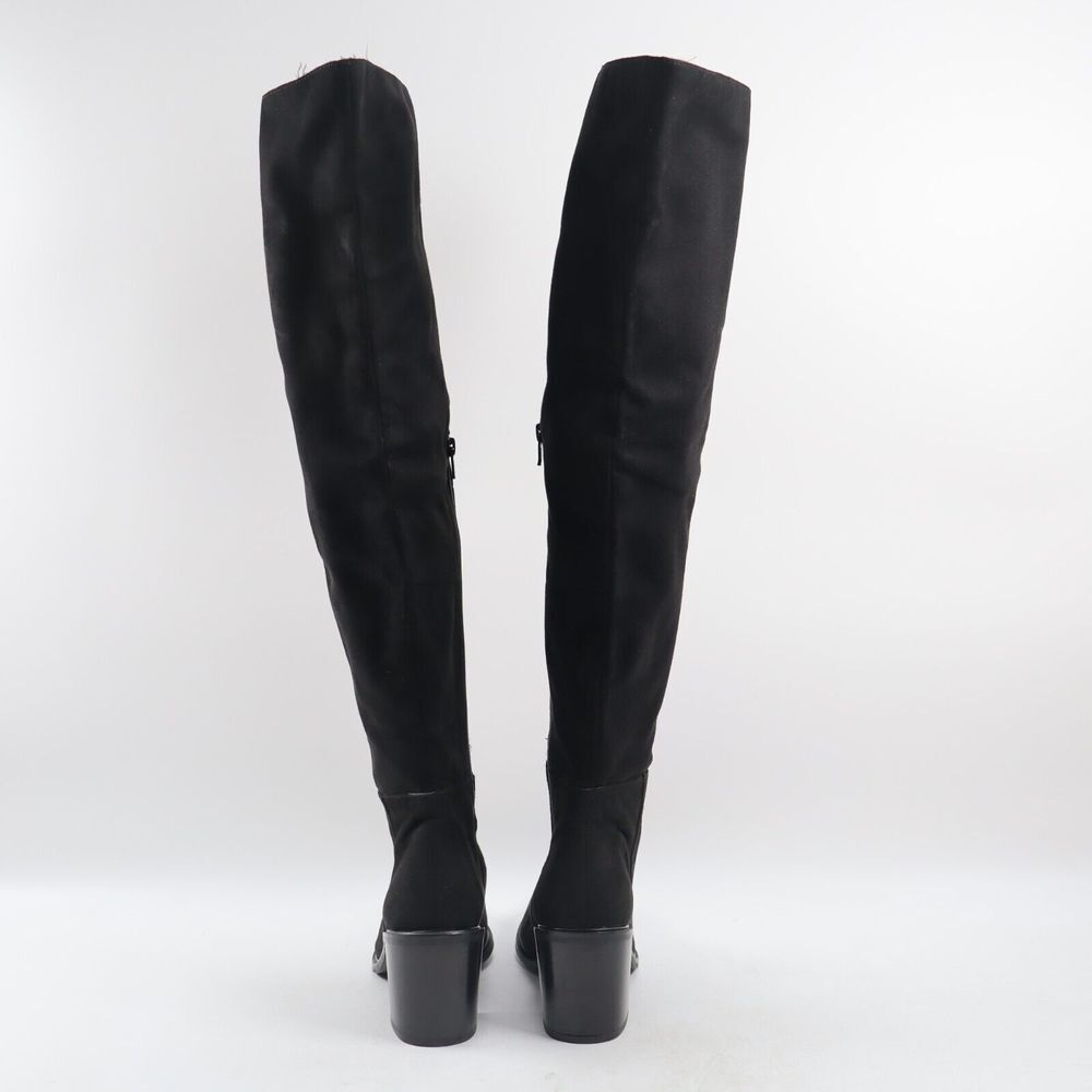 🔥NEW Seychelles Suede Over The Knee Block Heel Boots, Black 7.5US/37.5EU🔥 - Picture 5 of 9